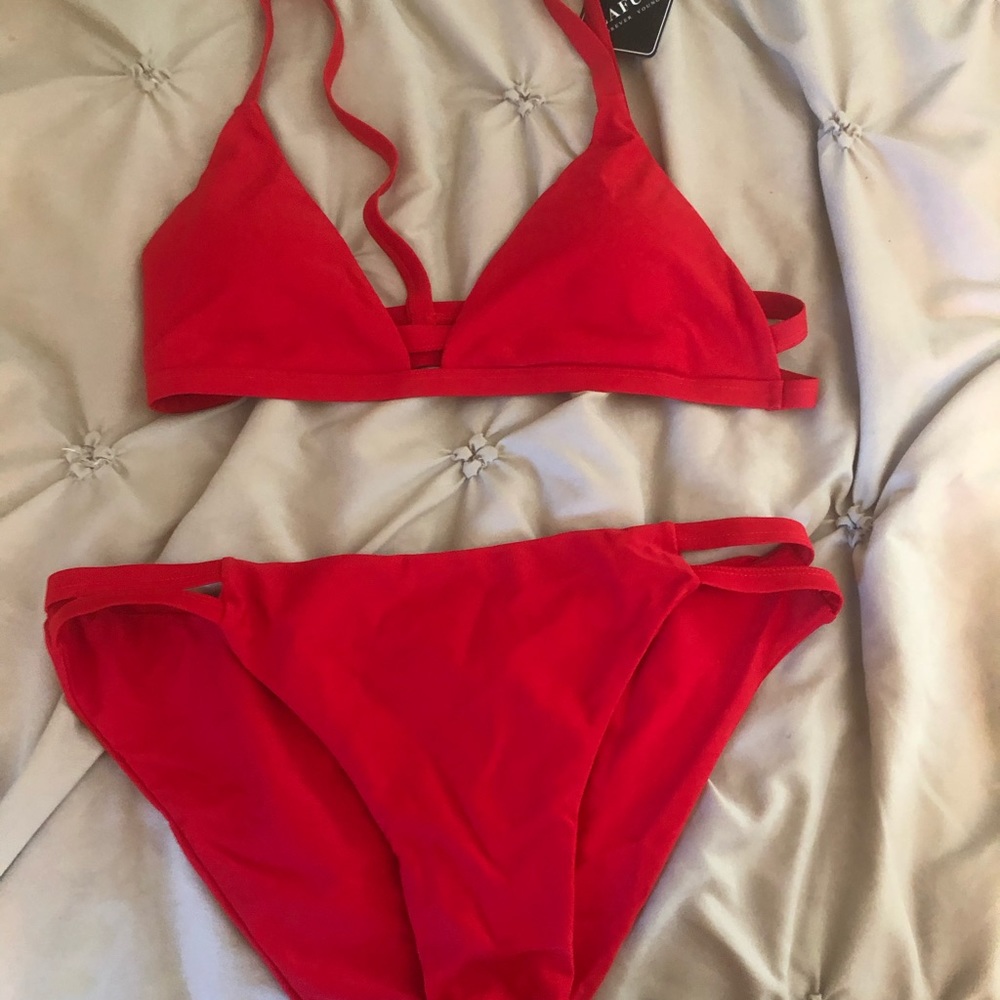 Red bikini